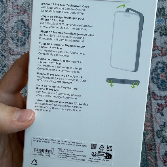 Apple iPhone 17 Pro Max TechWoven Case – Sienna (NEW) - Picture 6 of 6